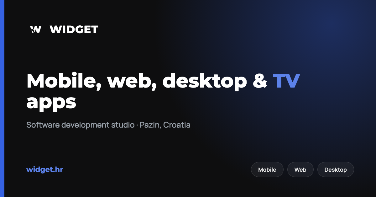WIDGET | software development studio
